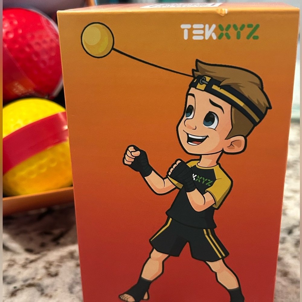 New Boxing Reflex Ball Set 2 Levels  Enhance Hand Eye Coordination w/App Access